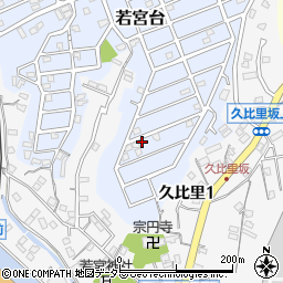 神奈川県横須賀市若宮台16-3周辺の地図