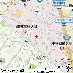 静岡県富士宮市ひばりが丘541周辺の地図