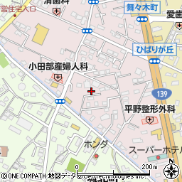 静岡県富士宮市ひばりが丘552周辺の地図
