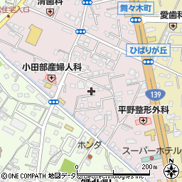 静岡県富士宮市ひばりが丘545周辺の地図