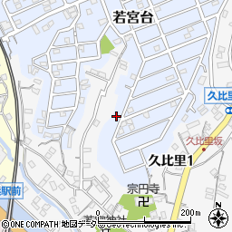 神奈川県横須賀市若宮台21-6周辺の地図