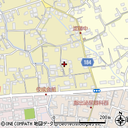 静岡県富士宮市淀師685周辺の地図