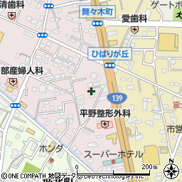 静岡県富士宮市ひばりが丘379周辺の地図