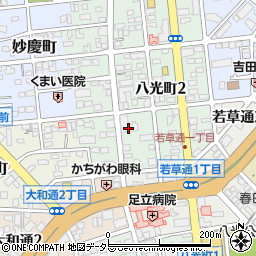 えびすや 勝川店周辺の地図