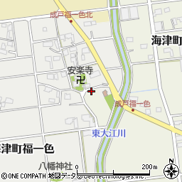 岐阜県海津市海津町成戸372-2周辺の地図