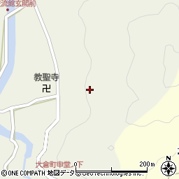 愛知県豊田市小原大倉町周辺の地図