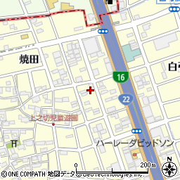 愛知県清須市春日川中34周辺の地図