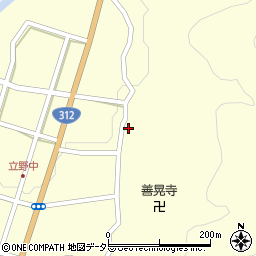 兵庫県朝来市立野553周辺の地図