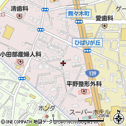 静岡県富士宮市ひばりが丘345周辺の地図
