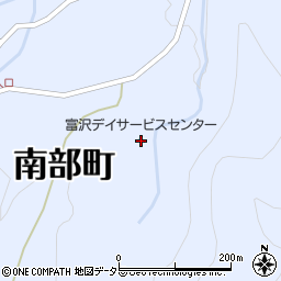南部町富沢デイサービスセンター周辺の地図