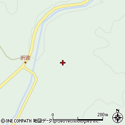 鳥取県日野郡日南町折渡1045周辺の地図