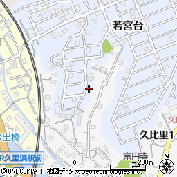 神奈川県横須賀市若宮台22-24周辺の地図