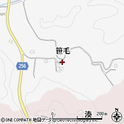 千葉県富津市笹毛906周辺の地図