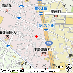 静岡県富士宮市ひばりが丘335周辺の地図