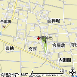 愛知県稲沢市矢合町鈴置西1451周辺の地図