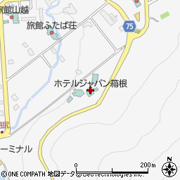 ホテルジャパン箱根周辺の地図
