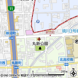 サイクルジョイ　名古屋北店周辺の地図