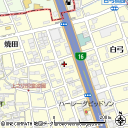 愛知県清須市春日川中51周辺の地図