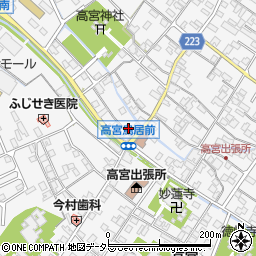 松本酒店周辺の地図