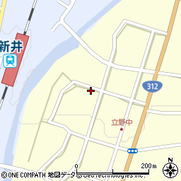 兵庫県朝来市立野393周辺の地図