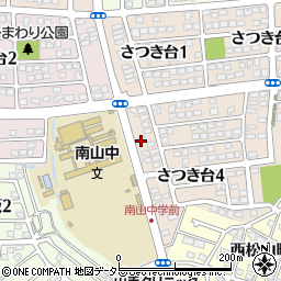 愛知県瀬戸市さつき台4丁目5周辺の地図