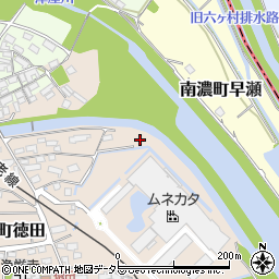 岐阜県海津市南濃町徳田215-7周辺の地図