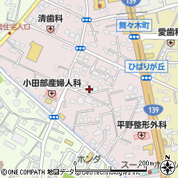 静岡県富士宮市ひばりが丘518周辺の地図