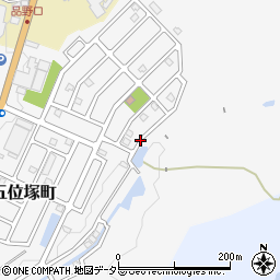 愛知県瀬戸市五位塚町周辺の地図