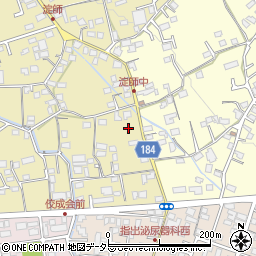 静岡県富士宮市淀師667周辺の地図