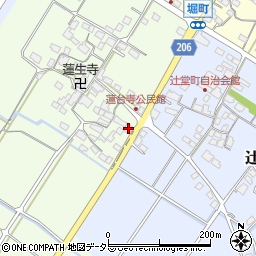 滋賀県彦根市蓮台寺町331周辺の地図