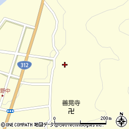 兵庫県朝来市立野543周辺の地図