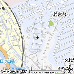 神奈川県横須賀市若宮台25-19周辺の地図