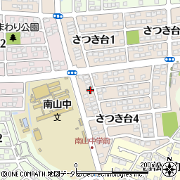 愛知県瀬戸市さつき台4丁目15周辺の地図