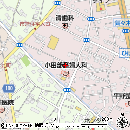 静岡県富士宮市ひばりが丘148周辺の地図