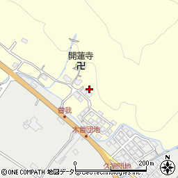 滋賀県犬上郡多賀町木曽417周辺の地図