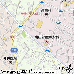静岡県富士宮市ひばりが丘91周辺の地図