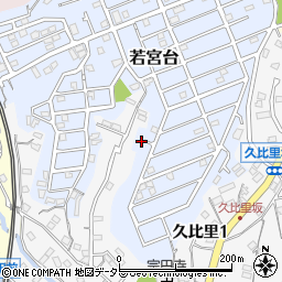 神奈川県横須賀市若宮台21周辺の地図