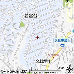 神奈川県横須賀市若宮台14-12周辺の地図