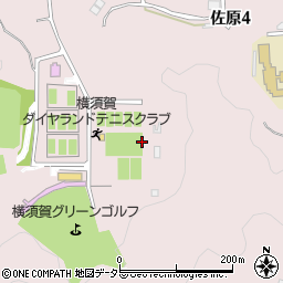 神奈川県横須賀市佐原周辺の地図