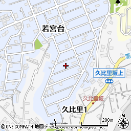 神奈川県横須賀市若宮台14周辺の地図