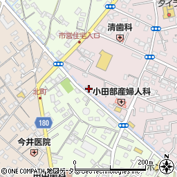 静岡県富士宮市ひばりが丘85周辺の地図