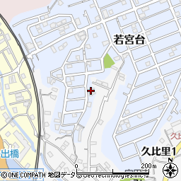 神奈川県横須賀市若宮台22-21周辺の地図