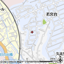 神奈川県横須賀市若宮台25-11周辺の地図