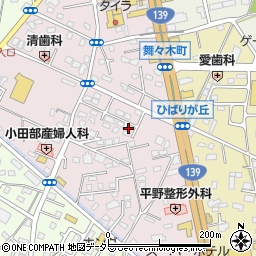 静岡県富士宮市ひばりが丘266周辺の地図
