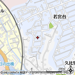 神奈川県横須賀市若宮台25-12周辺の地図