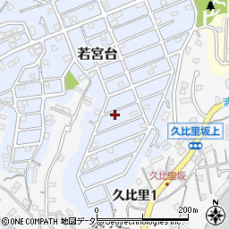 神奈川県横須賀市若宮台14-4周辺の地図