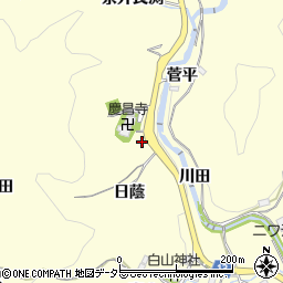 愛知県豊田市三箇町会下3-1周辺の地図