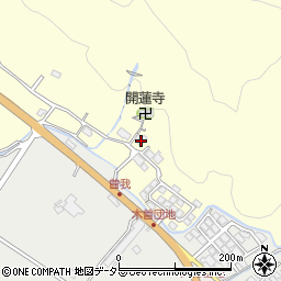 滋賀県犬上郡多賀町木曽414周辺の地図