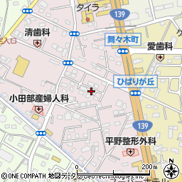 静岡県富士宮市ひばりが丘263周辺の地図