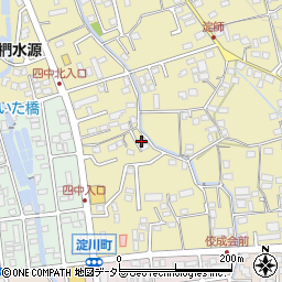静岡県富士宮市淀師114周辺の地図